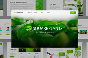 Nature Theme Powerpoint Template, a Presentation Template by GearShift