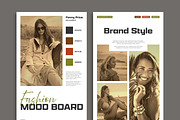 Modern Brand Fashion Mood Board, a Stationery Template by MightyDesign (Thumbnail 2 of 10)