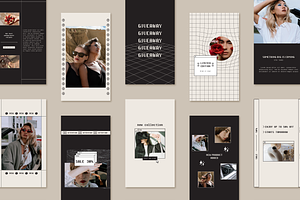 Retro Instagram Template Canva