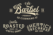 Raighton Font Collections!, a Script Font by HRDR (Thumbnail 4 of 12)