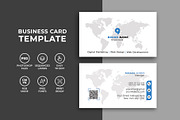 Corporate Business Card Template, a Business Card Template by Saman Osama (Thumbnail 2 of 3)