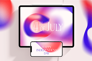 Gradient Shapes Independence Day