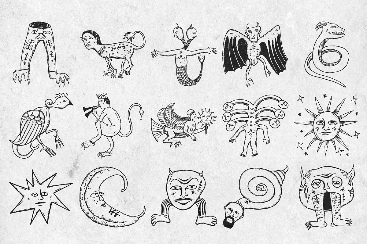 Imaginary Creatures Illustration, an Illustration by Tekuni (Photo 3 of 14)