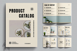 Product Catalogue Template Layout, a Brochure Template by MightyDesign