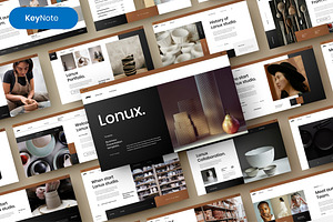 Lonux Business Keynote Template