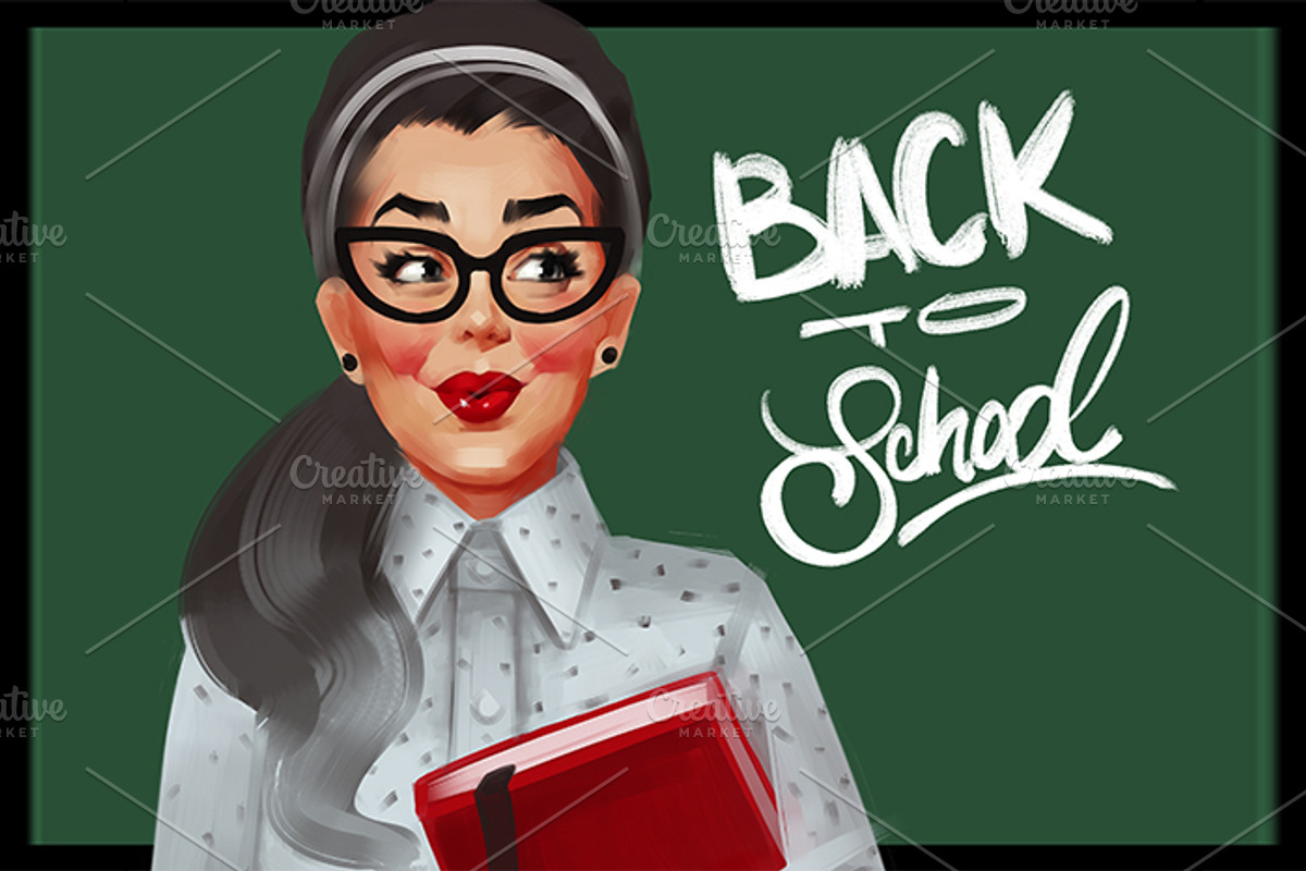 Back to school, an Education Illustration by Ira Cvetnaya (Photo 1 of 4)