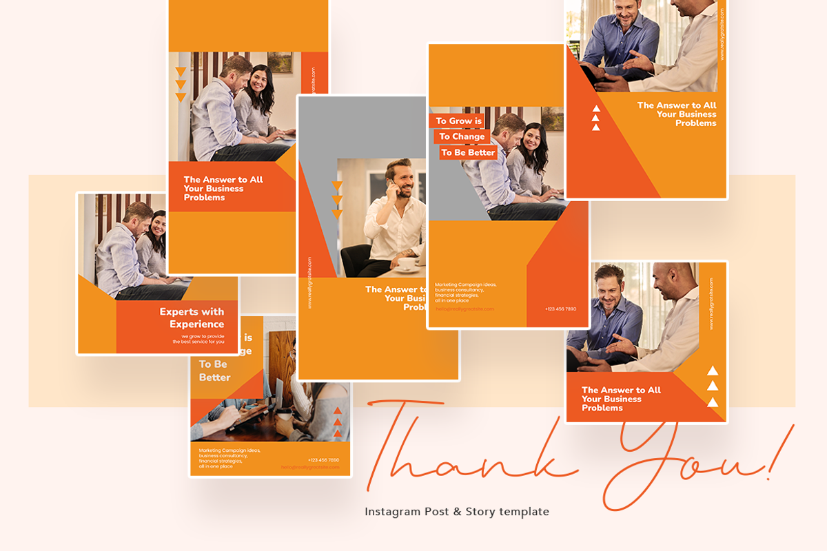 Professional Company Instagram, a Social Media Template by peterdraw (Photo 5 of 5)