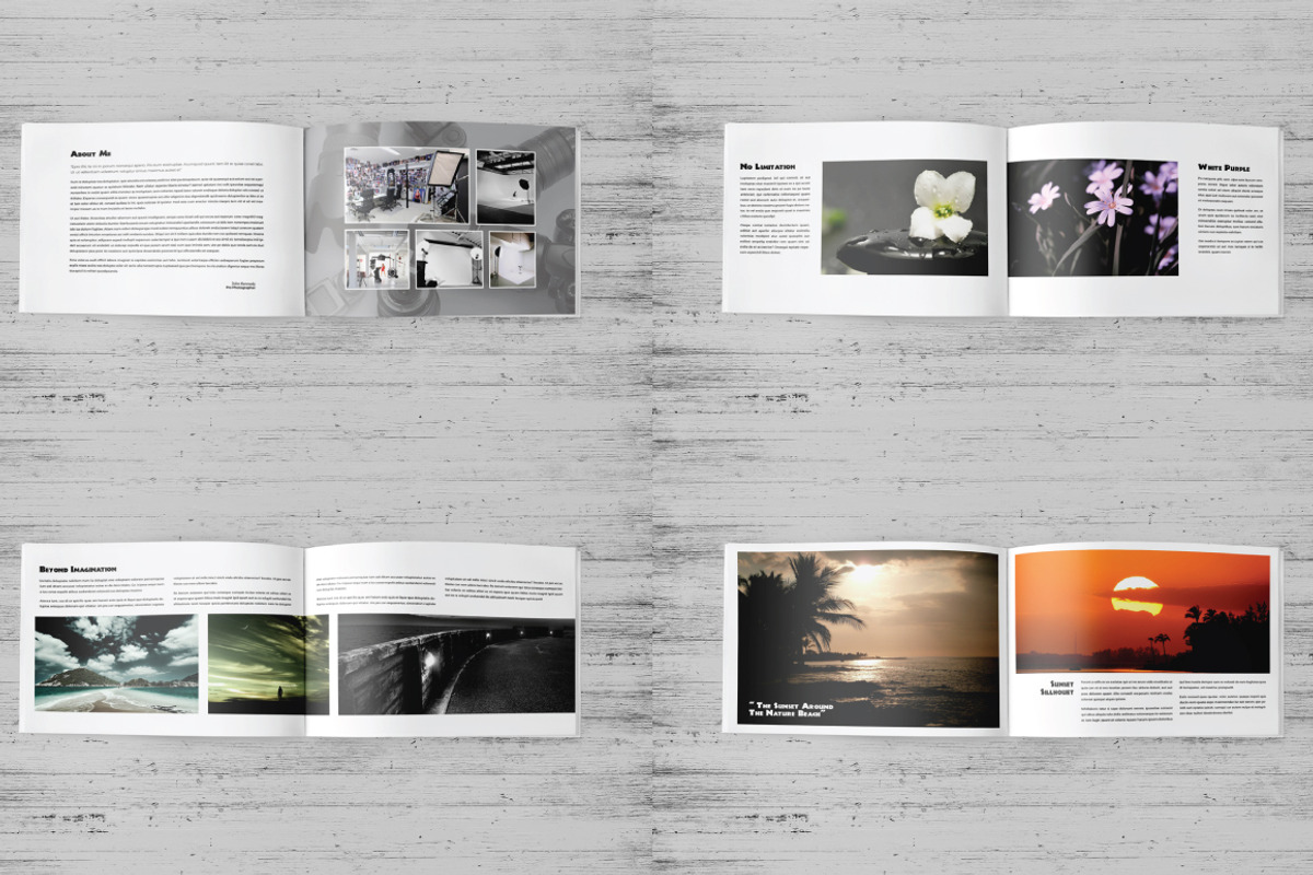 Portfolio Photo Album, a Brochure Template by voryu (Photo 4 of 5)
