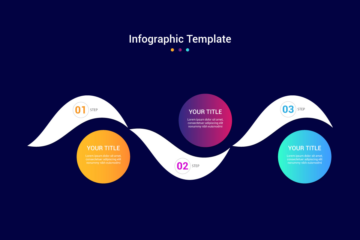 3 Infographic template, a Presentation Template by Limino™ Studio (Photo 3 of 3)