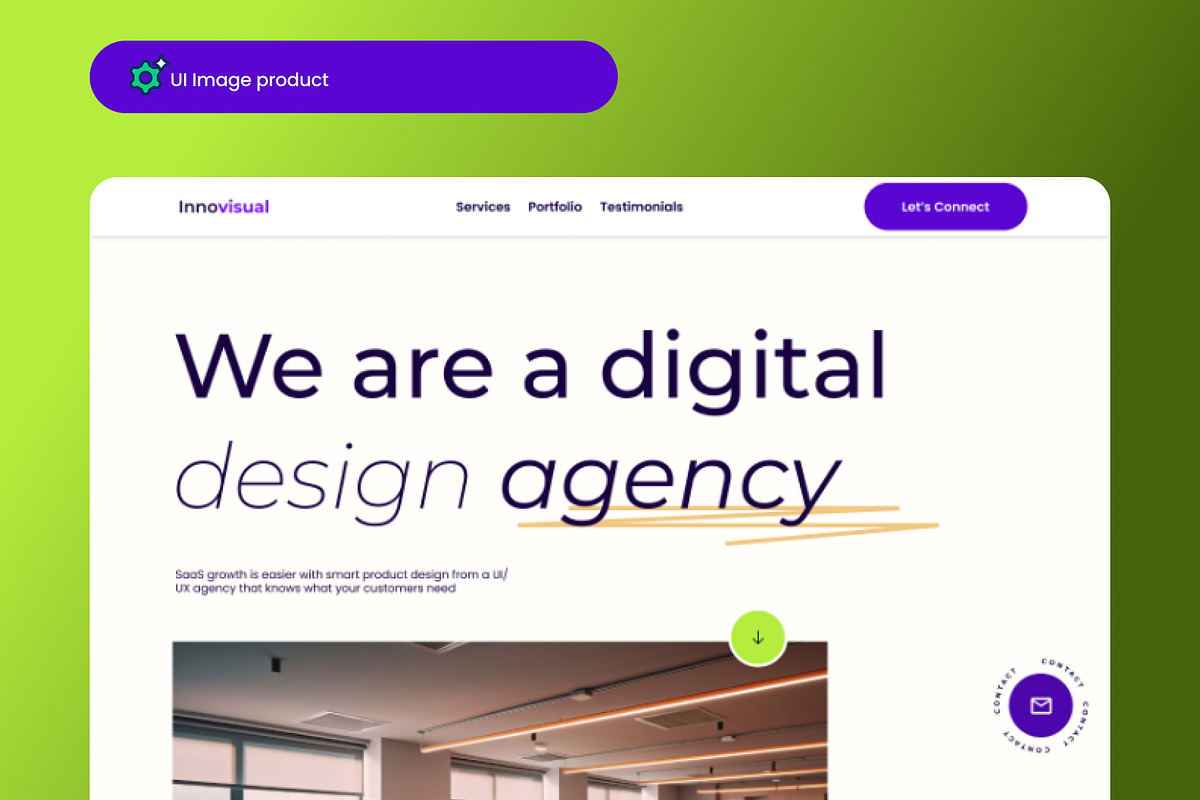 Modern & Responsive Creative Agency, a Landing Page Template by Alexander's Studio (Photo 2 of 4)