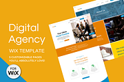 Digital Agency Template for Wix, a Landing Page Template by Parrot Designs (Thumbnail 1 of 4)