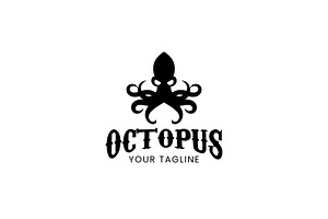 Octopus logo icon illustration, a Branding & Logo Template by Dyn Studio
