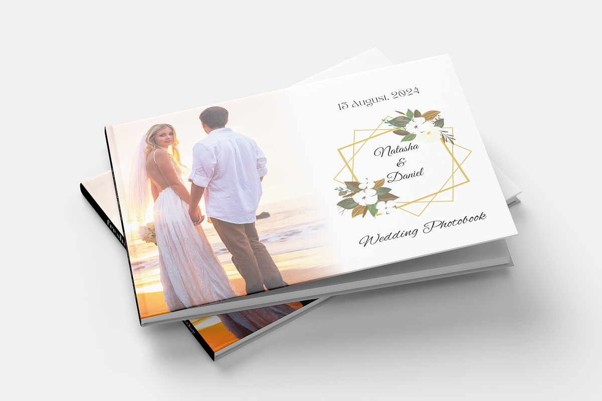 Canva Photobook Wedding Template, a Magazine Template by Designbudy (Photo 2 of 6)