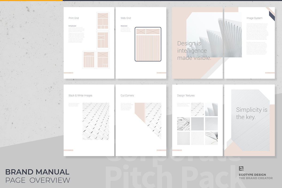 Calm Brand Guidelines, a Brochure Template by Egotype (Photo 4 of 23)