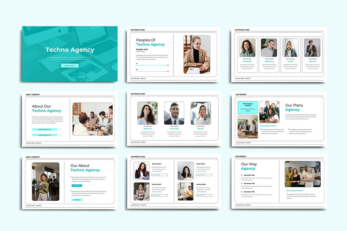 Techno Agency GSL-Keynote, a Presentation Template by yanindesign (Photo 2 of 6)