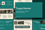 Target Market Presentation, a Presentation Template by Sixtemp (Thumbnail 1 of 3)
