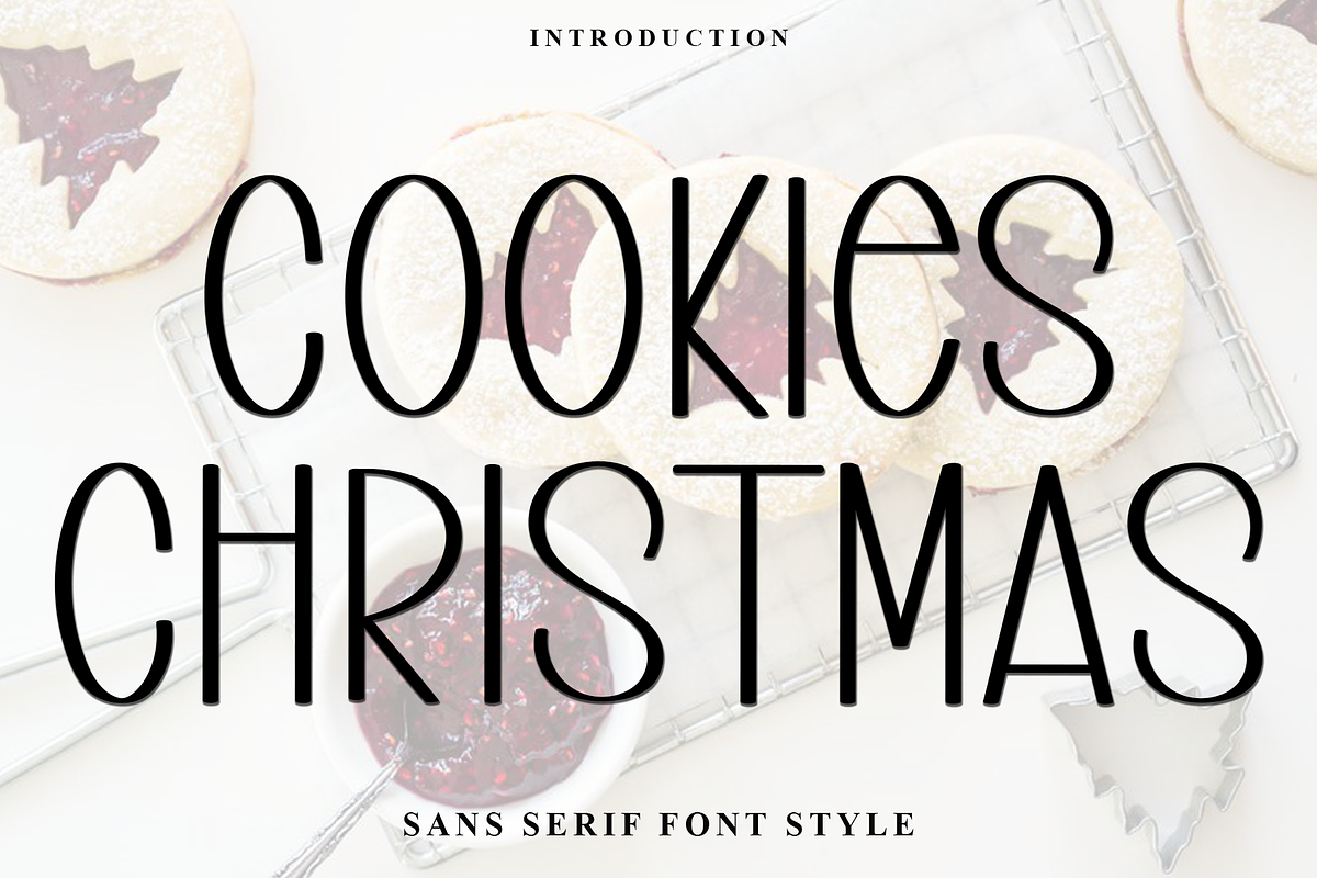 CookIes ChrIstmas, a Script Font by InermediaSTUDIO (Photo 1 of 7)