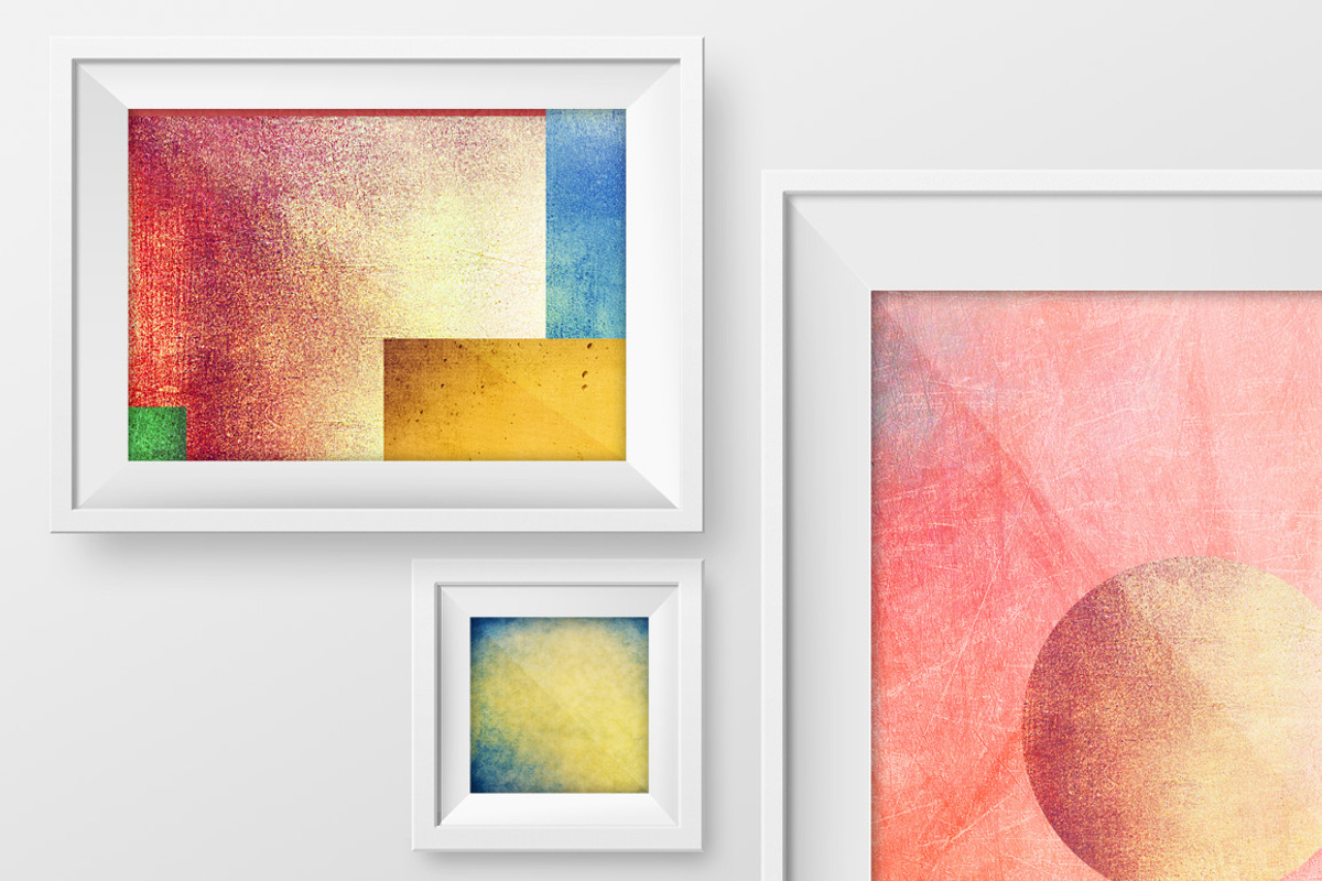 25 Colorful grunge textures preview 7