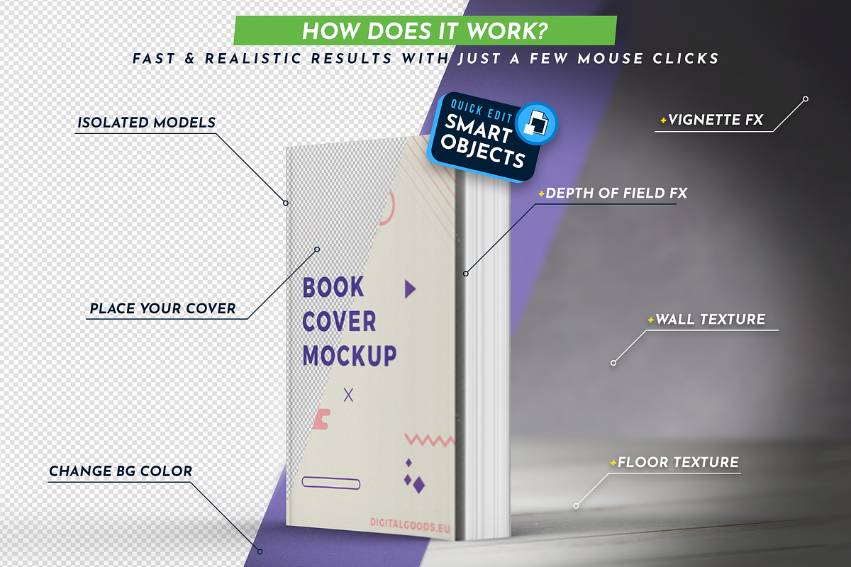 Book Cover Template 52, a Templates & Theme by Digital Goods (Photo 5 of 11)