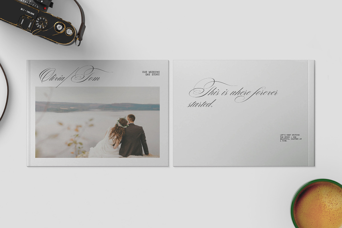 Classy Wedding Photo Book TemplateV1, a Magazine Template by CreativeFolks (Photo 4 of 7)