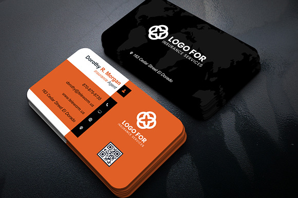 Minimal Business Card Template Psd