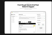 Ai Content Generation Website Figma, a Landing Page Template by Hammad Arif (Thumbnail 4 of 5)