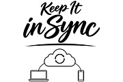 Keep It in Sync Cloud SVG, an Object Illustration by Ghagra (Thumbnail 2 of 6)