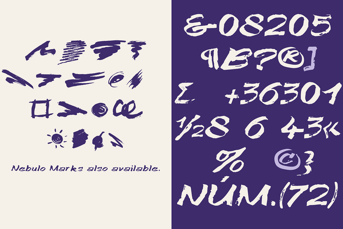 Nebulo, a Script Font by Fontanatype (Photo 3 of 4)