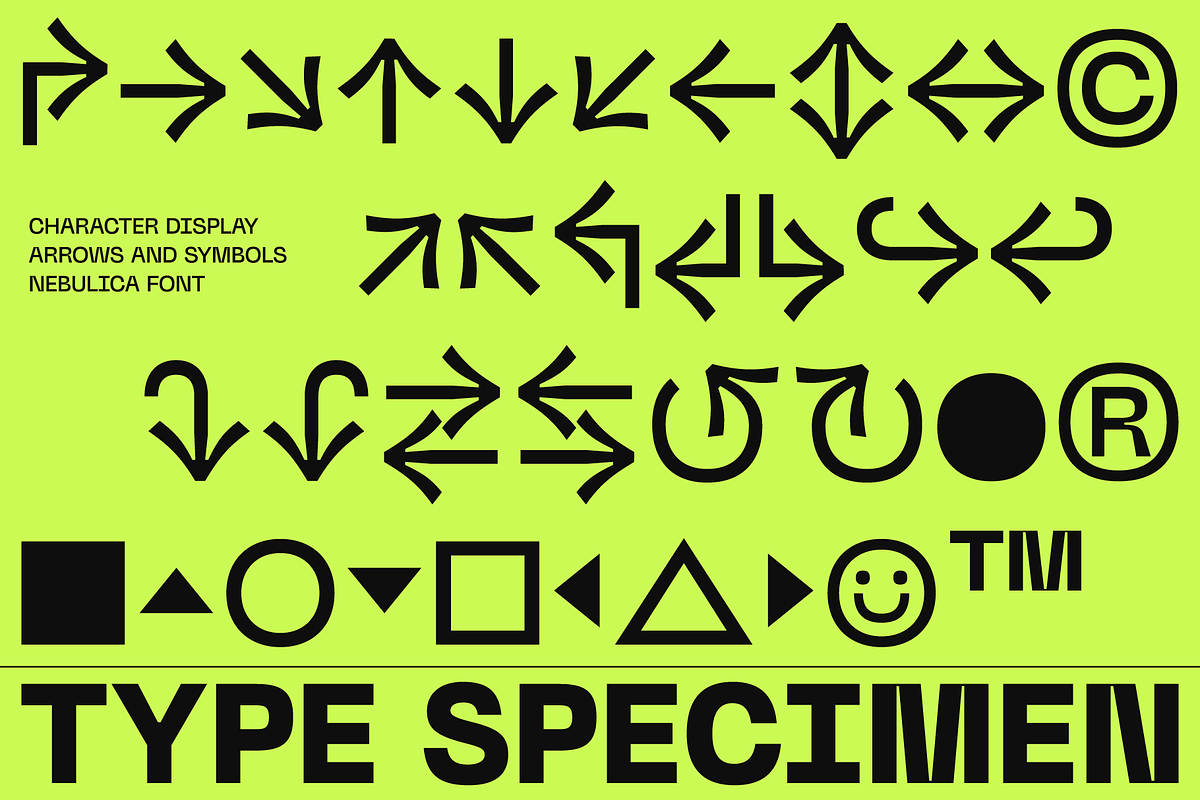 Nebulica - Geometric Family Font, a Sans Serif Font by Zarma Type (Photo 7 of 12)