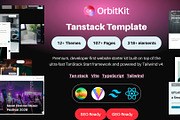 OrbitKit–Tanstack Multi-Template Kit, a Landing Page Template by Obare27 (Thumbnail 1 of 4)