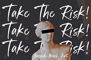 Barinde - Brush Logotype, a Script Font by tebaltipislab (Thumbnail 5 of 7)