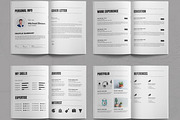 Resume Booklet, a Stationery Template by ContestDesign (Thumbnail 3 of 3)