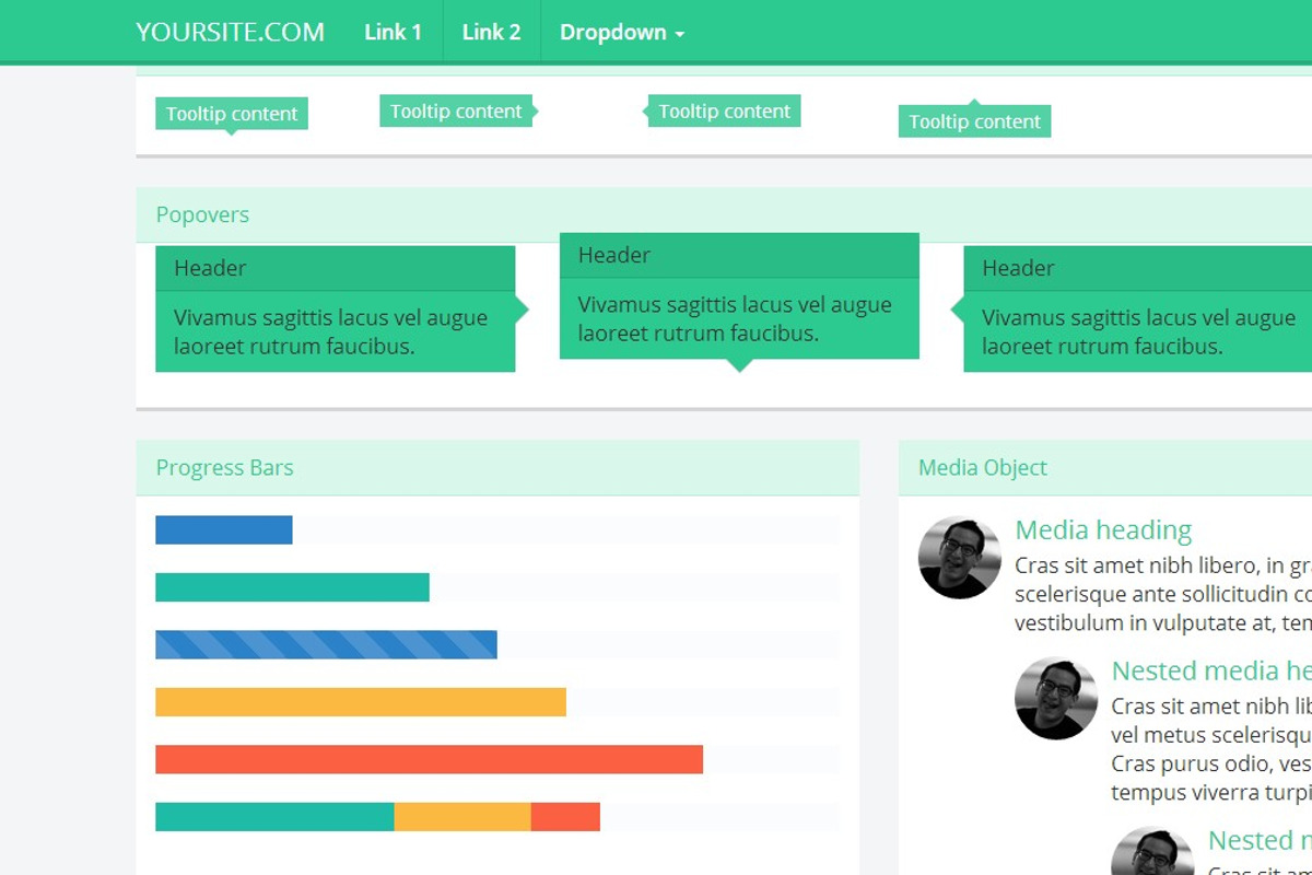 Bootstrap 3.0. WhiteGreen flat theme, a Bootstrap Template by Bootstraptor (Photo 4 of 5)