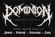 Forsaken Mutation | Death Metal Font, a Symbol Font by Masyafi Studio (Thumbnail 8 of 9)