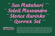 MN Soraine - Handwritten Script Font, a Script Font by Mantra Naga (Thumbnail 14 of 15)