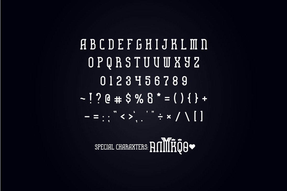 Roman - Decorative Display Font, a Sans Serif Font by Mightyfire (Photo 2 of 3)