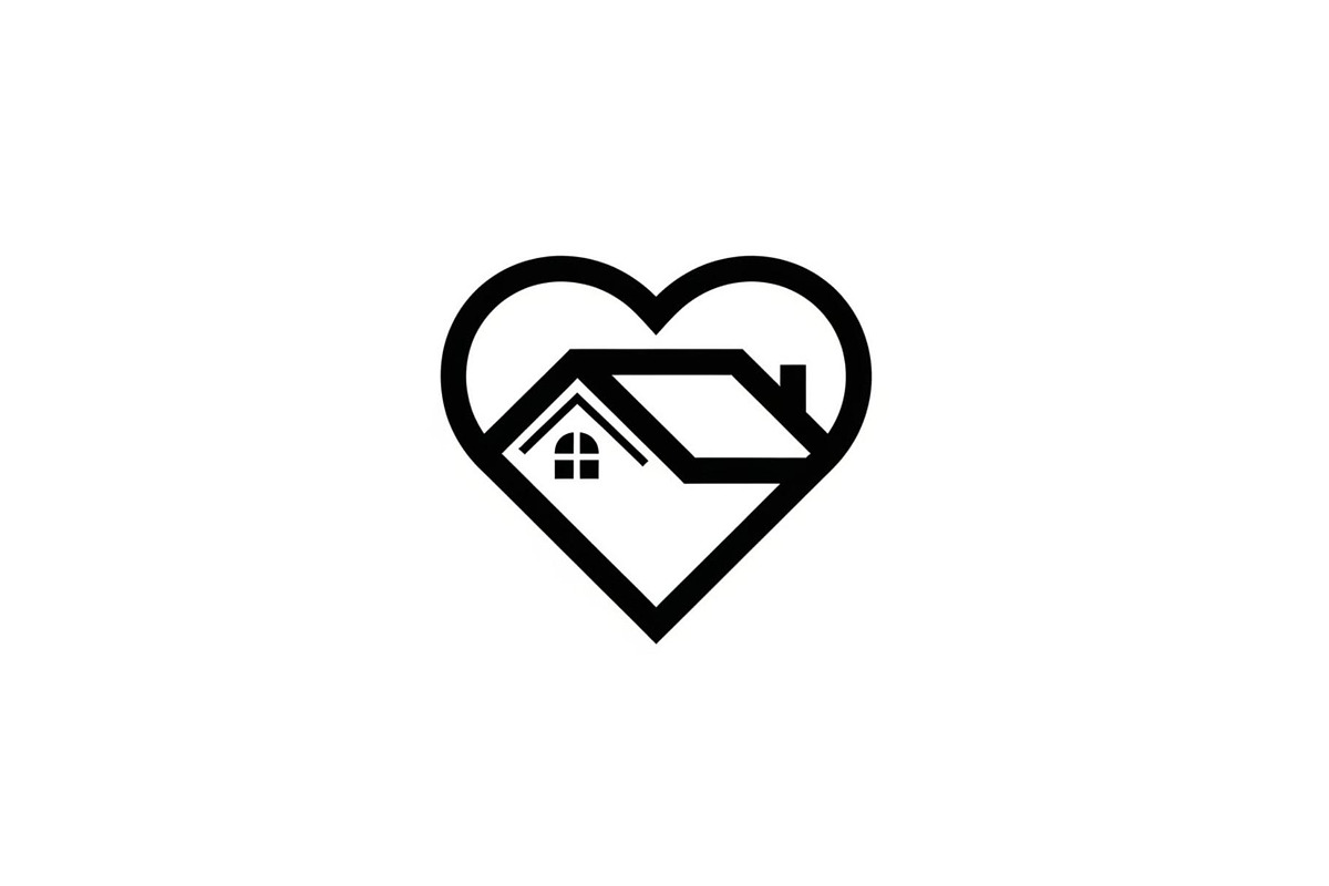50 Home Love Heart House Icon Set Bu, an Illustration by Gaye Art (Photo 3 of 51)