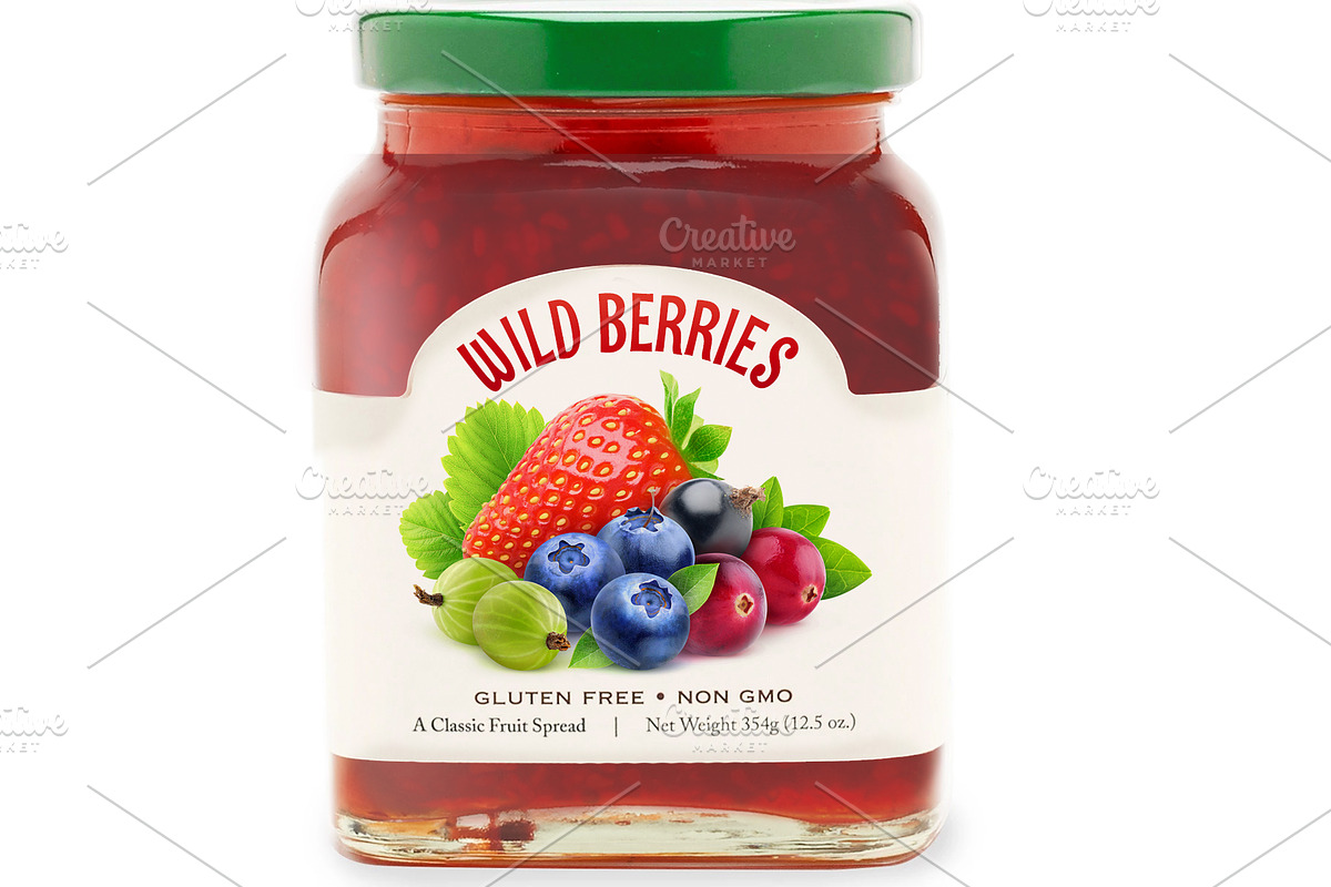Isolated berries, an Object Graphic by Fruits+Veggies (Photo 4 of 4)