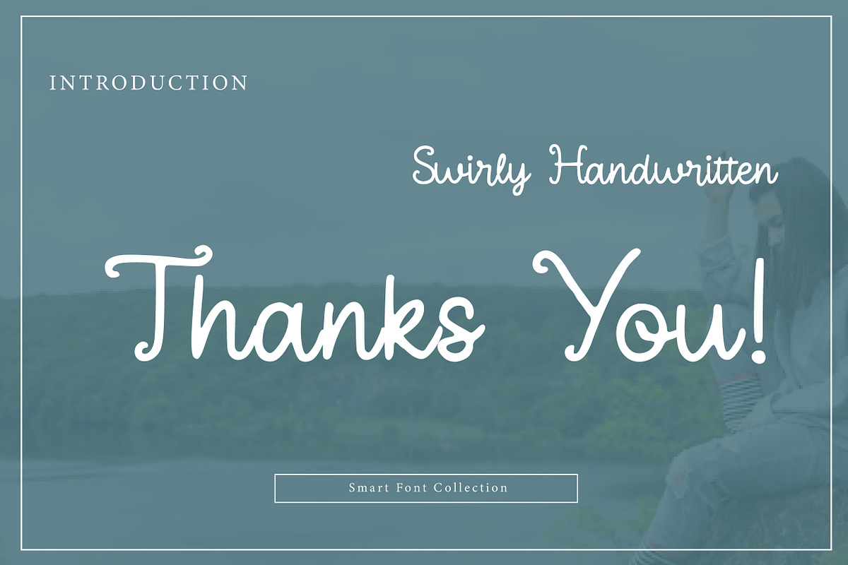 Swirly Handwritten, a Handwritten Font by Wow Magic (Photo 3 of 3)
