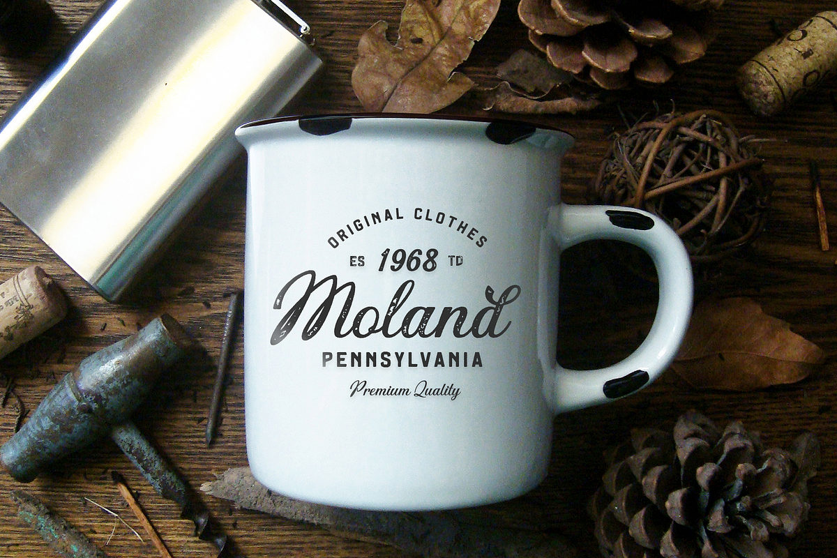 Mountain Lake, a Script Font by Larin Type Co. (Photo 12 of 15)