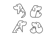 Dog and Cat logo, a Graphic by NataliiaVolyk (Thumbnail 3 of 6)