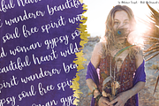 La Boheme Script, a Script Font by Beck McCormick (Thumbnail 7 of 10)