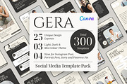 Gera - Canva Social Media Templates, a Social Media Template by C-Kav (Thumbnail 1 of 16)