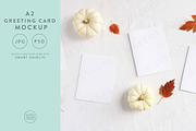 Styled Fall Greeting Card Mockup, a Product Mockup by Makers Mockup Studio (Thumbnail 1 of 5)