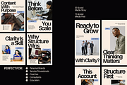 Personal Brand Canva Template Bundle, a Social Media Template by ShowUp! Studio (Thumbnail 3 of 7)