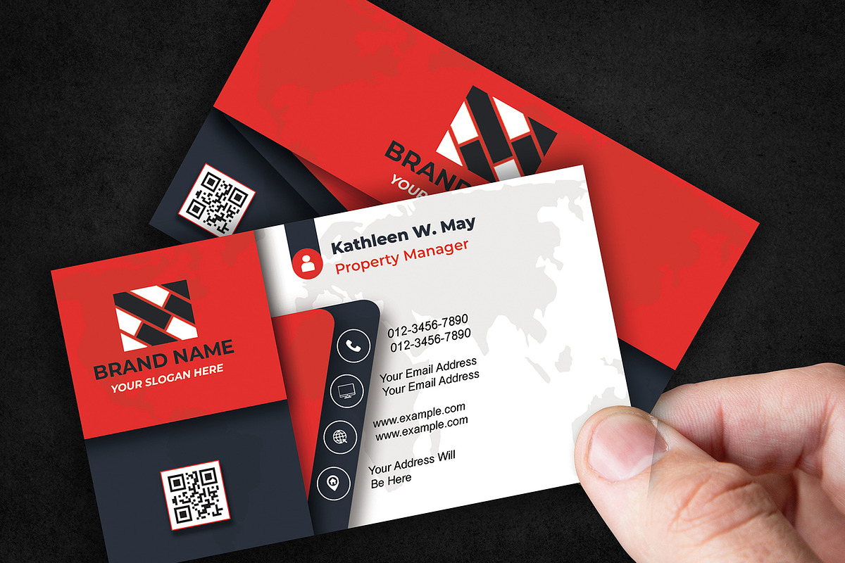 Clean Simple Card PSD preview 3