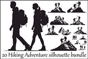 Outdoor Explorer Clipart Pack, an Illustration by hafijul (Thumbnail 1 of 21)