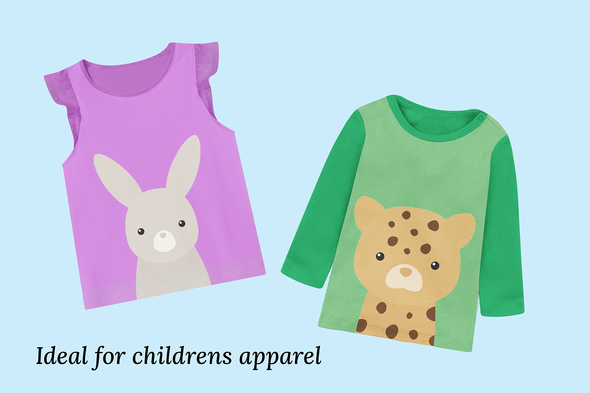 Cute Animal Head Clipart Set of 26, an Animal Illustration by Rebecca Tiana Studio (Photo 2 of 5)