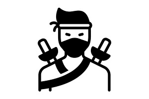 Titans greek solid icon, a Solid Icon by Creative priyanka