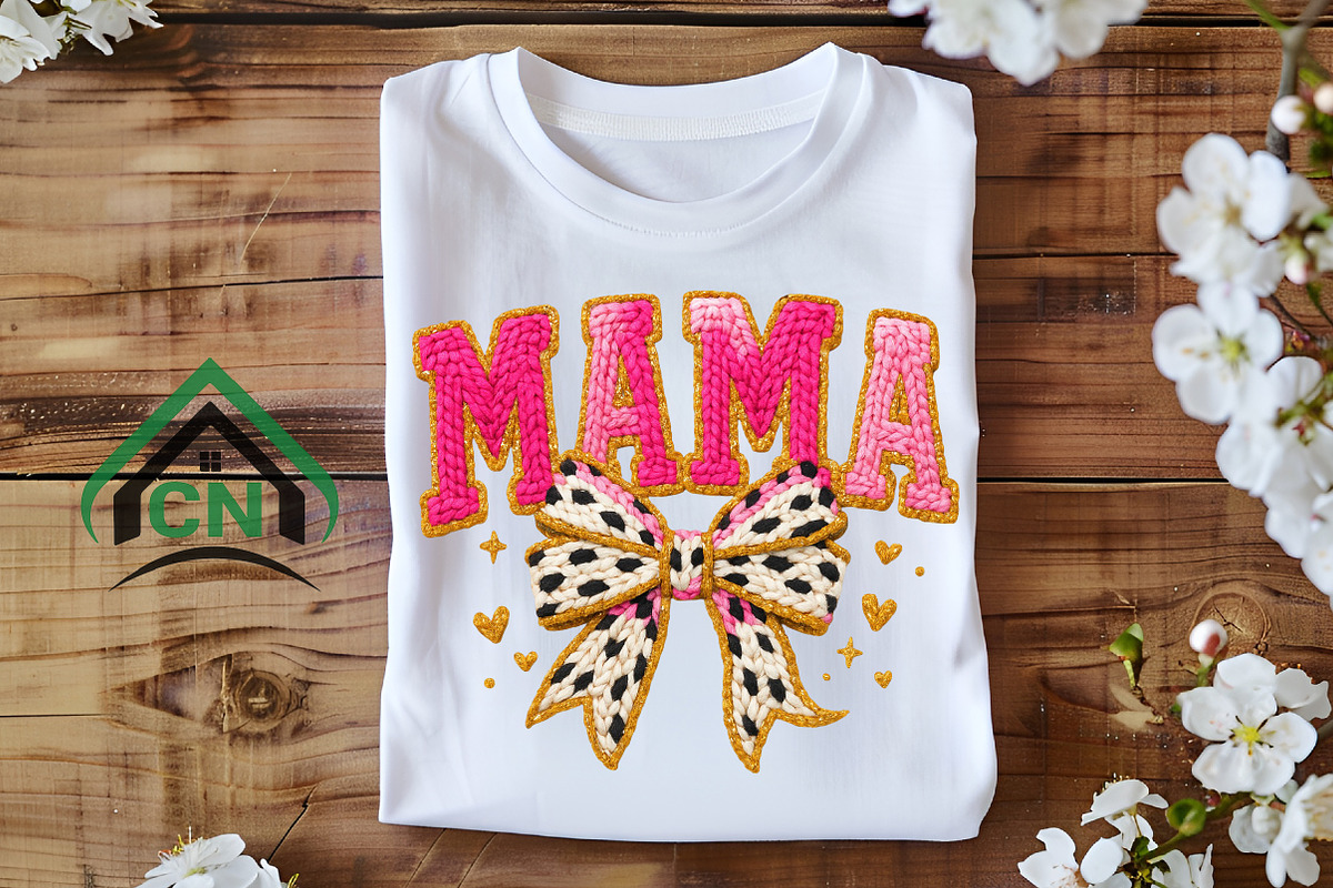 Yarn Crochet Coquette Glitter Mama, an Illustration by Craft Nest (Photo 4 of 7)